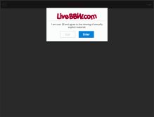 Tablet Screenshot of livebbw.com